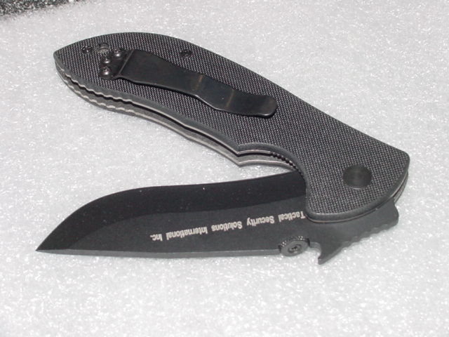 EMERSON  COMMANDER Tactical Folding Knife WAVE FEATURE